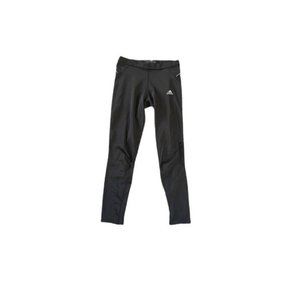 Adidas Black With Gray Trimming Leggings Workout Pants Skinny